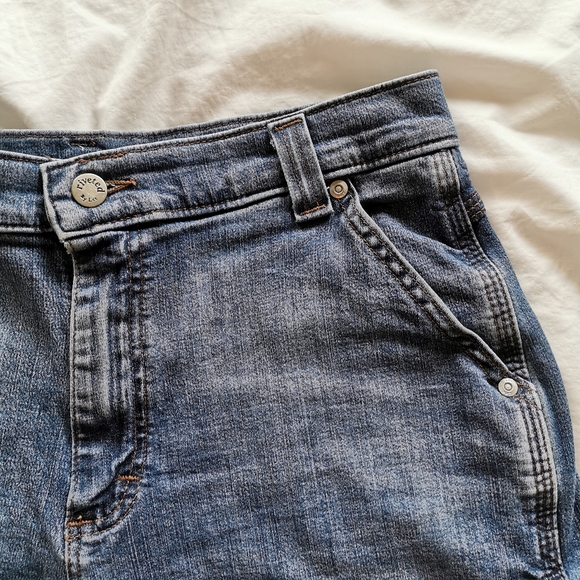 Riveted by Lee Vintage Denim High Waist Shorts - Picture 3 of 7